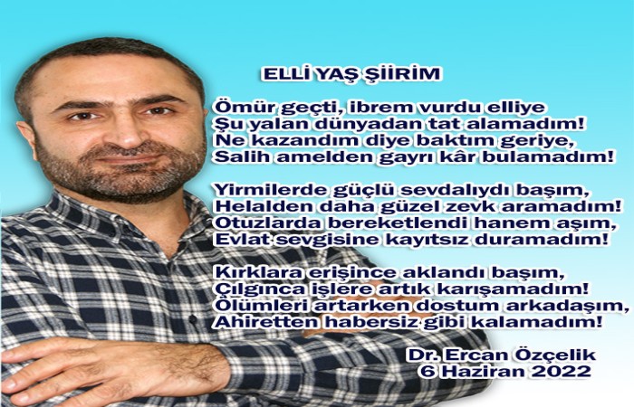 Elli Yaş Şiirim