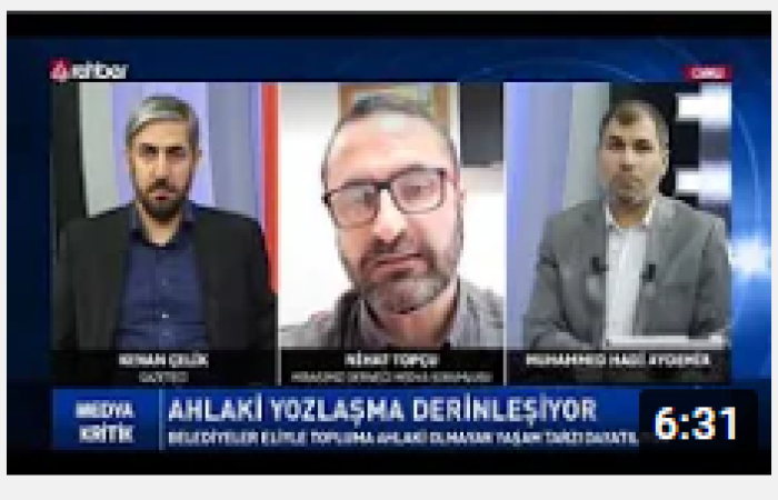#RehberTV’de Yayınlanan #MedyaKritik Programında Ahlaki Yozlaşma ve Aile Sorunlarını Konuştuk