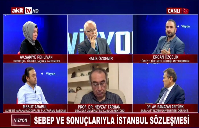 Akit TV Vizyon Programında İstanbul Sözleşmesi ve Aile Hakkında Konuştuk